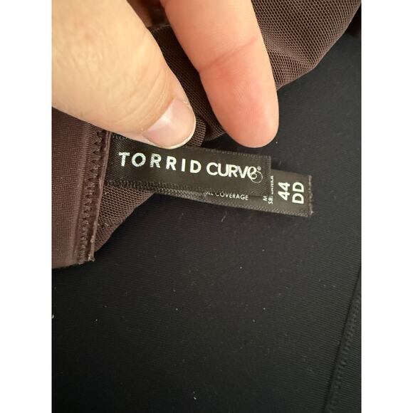 Torrid curve dark brown full coverage bra - Picture 3 of 4